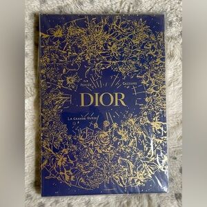 Dior Blue and Gold notebook